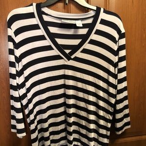 Chico’s striped slinky top
